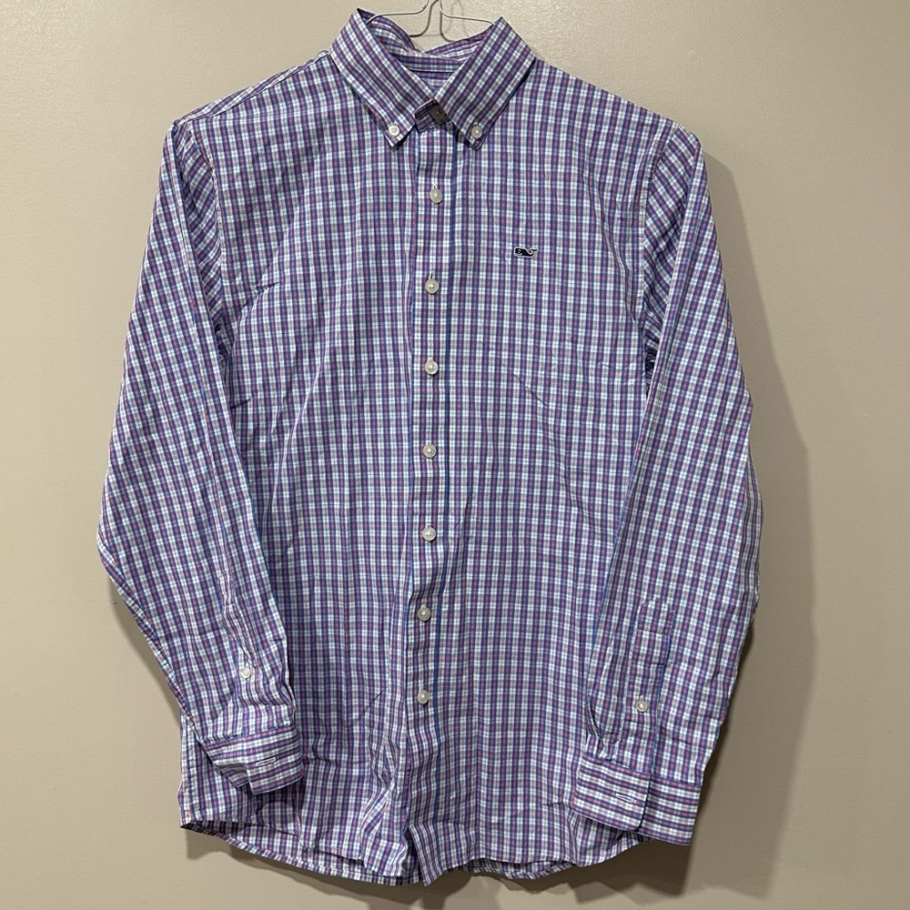 Vineyard Vines long sleeve bottom up shirt large